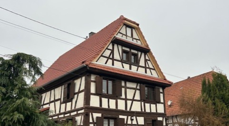 Rénovation d’une toiture à Schoenenbourg, Bas-Rhin