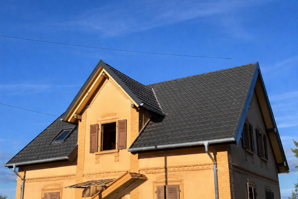 Rénovation complète d’une toiture à Roeschwoog (Bas-Rhin)