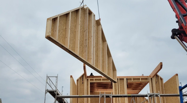 Extension à ossature bois à Mundolsheim et Truchtersheim