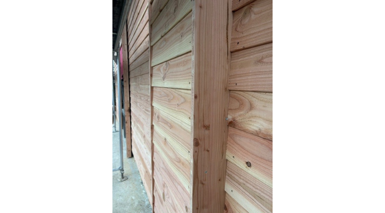 Bardage bois bas-rhin